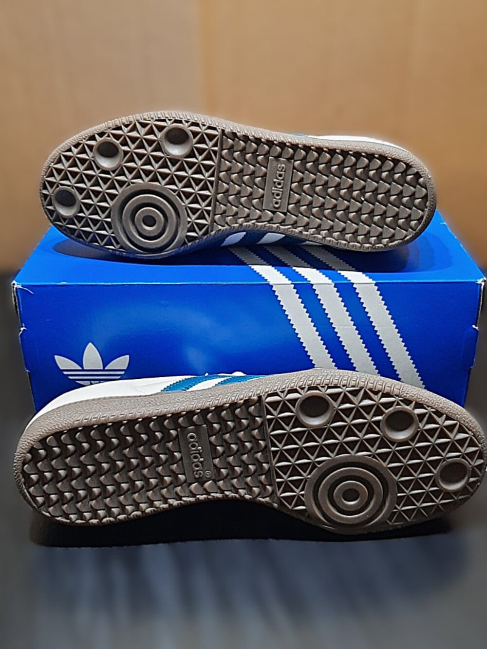 Adidas Samba Women’s Size 9 OG Cloud White Cream Legacy Teal Sneakers IG1963 - Picture 8 of 16